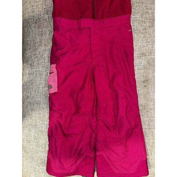The North Face Girls Bibs PINK Snow Ski Toddler Hyvent Insulated EZ Grow 3T‎ - Picture 4 of 13